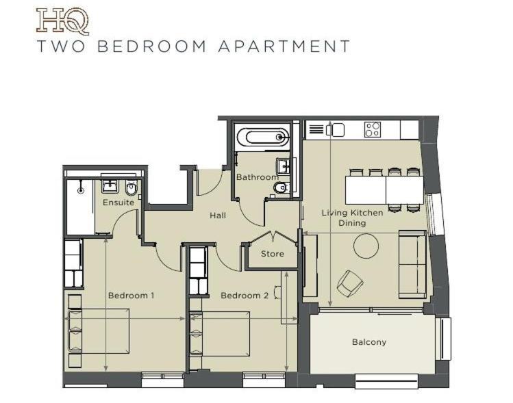 Luxury 2 Bedroom Apartment With Free Parking In The Heart Of York Exteriér fotografie